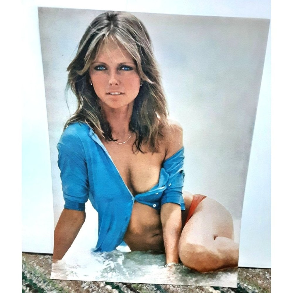 1978 Cheryl Tiegs Playboy 20 Questions Feature Vintage Print Ad 70s Original